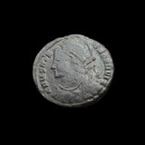 #p582# Commemorative Roman Bronze coin issued by Constantine I from 330-340 AD