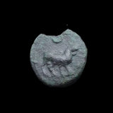 #p661# Anonymous Iberian Greek City Issue Bronze Coin of Castulo from 175-125 BC