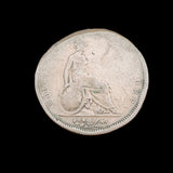#q445# British Penny coin of George IV from 1825 AD