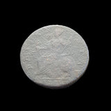 #q409# British ½ Penny coin of George II from 1740-1749 AD