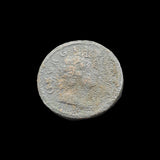 #q405# British ½ Penny coin of George II from 1718 AD