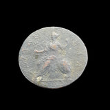 #q410# British ½ Penny coin of George II from 1738 AD