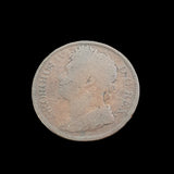 #q449# Irish Penny coin of George IV from 1822-1823 AD