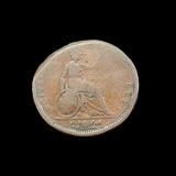 #q445# British Penny coin of George IV from 1825 AD