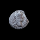 #q502# Roman silver fouree denarius coin of Hadrian from 121-123 AD