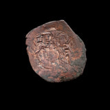 #L950# Byzantine Trachy coin of Manuel I from 1143-1180 AD (Constantinople)