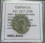 #j065# Roman Antoninianus coin of Gallienus from 267-268 AD