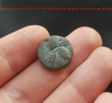#h419# Anonymous Greek City Issue Bronze Coin of Pergamon from 133-27 BC