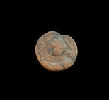 #h478# Zengids of Sinjar, Copper Dirhem of Qutb al-Din Muhammad 1197-1219 AD