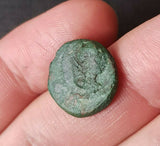 #e853# Anonymous Greek City Issue Bronze Coin of Kyme 165-75 BC