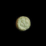 #h081# Anonymous Greek City Issue Bronze Coin of Lampsakos from 400-200 BC