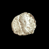 #i734# Roman silver fouree denarius coin of Septimius Severus from 196-197 AD