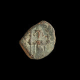 #h259# Byzantine Follis coin of Constans II from 641-668 AD (Constantinople)