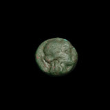 #i094# Anonymous bronze Greek city issue coin from Temnos, 300-200 BC