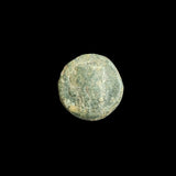 #g287# Greek bronze ae15 coin from Seleucid King Antiochus III, 222-187 BC