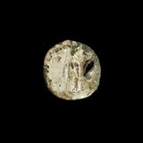 #i687# Roman silver fouree denarius coin of Trajan from 107 AD
