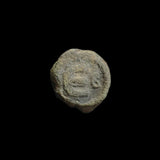 #j640# Byzantine pentanummium coin of Justin I from 518-527 AD