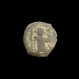 #h454# Byzantine Follis coin of Constans II from 641-668 AD (Constantinople)
