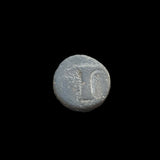 #h920# Anonymous Greek City Issue Bronze Coin of Kyme 350-250 BC
