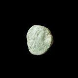 #g122# Byzantine pentanummium coin of Justin I from 518-525 AD (Christogram)