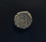 #e043# Greek Seleucid 'bottle cap' coin from King Antiochus IV between 175-164 BC