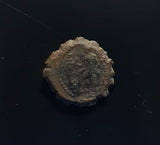 #e053# Greek Seleucid 'bottle cap' coin from King Alexander I between 150-145 BC