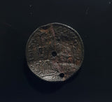 #e122# Medieval Hungarian Copper coin of Bela III from 1172-1196 AD