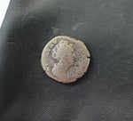 #k720# Roman silver denarius coin of Faustina I from 146-161 AD