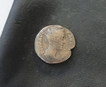 #k717# Roman silver denarius coin of Faustina I from 146-161 AD