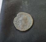 #d686# Roman limes denarius coin of Septimius Severus from 209 AD