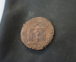 #L295# Roman copper follis coin of Emperor Maxentius from 307 AD