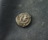 #k940# Tiny Roman Bronze coin issued by Zeno from 476-491 AD