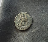 #h983# Commemorative Roman Bronze coin issued by Constantine I from 330-340 AD.