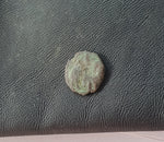 #i034# Small Roman Bronze Ae4 coin issued by Leo I from 457-475 AD