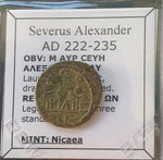 #L179# Roman ae provincial coin of Severus Alexander, minted in 222-235 AD.