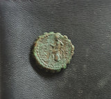 #e057# Greek Seleucid 'bottle cap' coin from King Alexander I between 150-145 BC