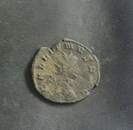 #L302# Roman copper Antoninianus coin of Gallienus, minted between 267-268 AD