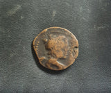 #d666# Greek Seleucid bronze coin of King Antiochus VII, minted between 138-129 BC