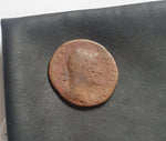 #L169# Roman Bronze Ae As coin of  Hadrian from 134-138 AD