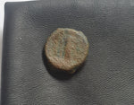 #e096# Greek bronze ae15 coin from Seleucid King Antiochus IV, 175-164 BC