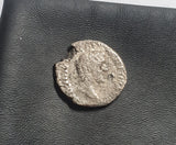 #k767# Roman silver denarius coin of Antoninus Pius from 141 AD