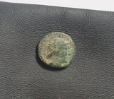 #e434# Greek bronze ae11 coin from Seleucid King Antiochus III, 222-187 BC