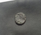 #k403# Small Roman Bronze Ae4 coin issued by Leo I from 457-475 AD