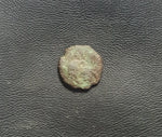 #i034# Small Roman Bronze Ae4 coin issued by Leo I from 457-475 AD