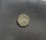 #i034# Small Roman Bronze Ae4 coin issued by Leo I from 457-475 AD