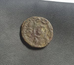 #L394# Anonymous Umayyad Fals coin from al-Ramla ca. 735-750