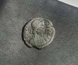 #L111# Roman Bronze coin issued by Constans from 347-348 AD