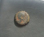 #e260# Greek bronze ae13 coin from Seleucid King Antiochus IV, 175-164 BC