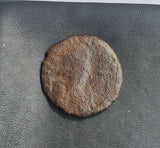 #e813# Byzantine Half-Follis coin of Justin I from 518-527 AD (Constantinople)