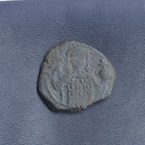 #i451# Byzantine Tetarteron coin of Manuel I from 1143-1180 AD (Constantinople)